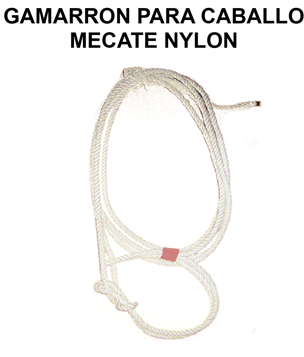 GAMARRÓN PARA CABALLO – MECATE NYLON